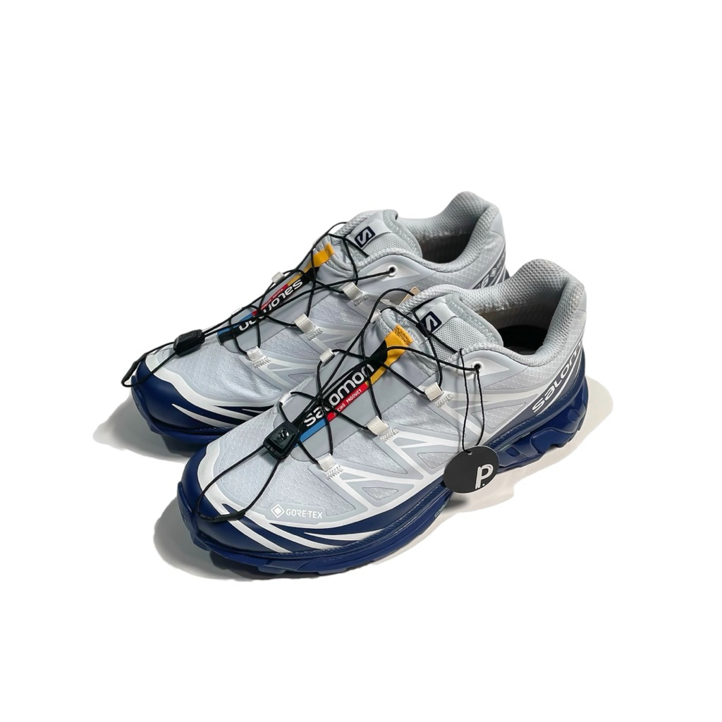 Salomon XT-6 Goretex Heather Blue Print