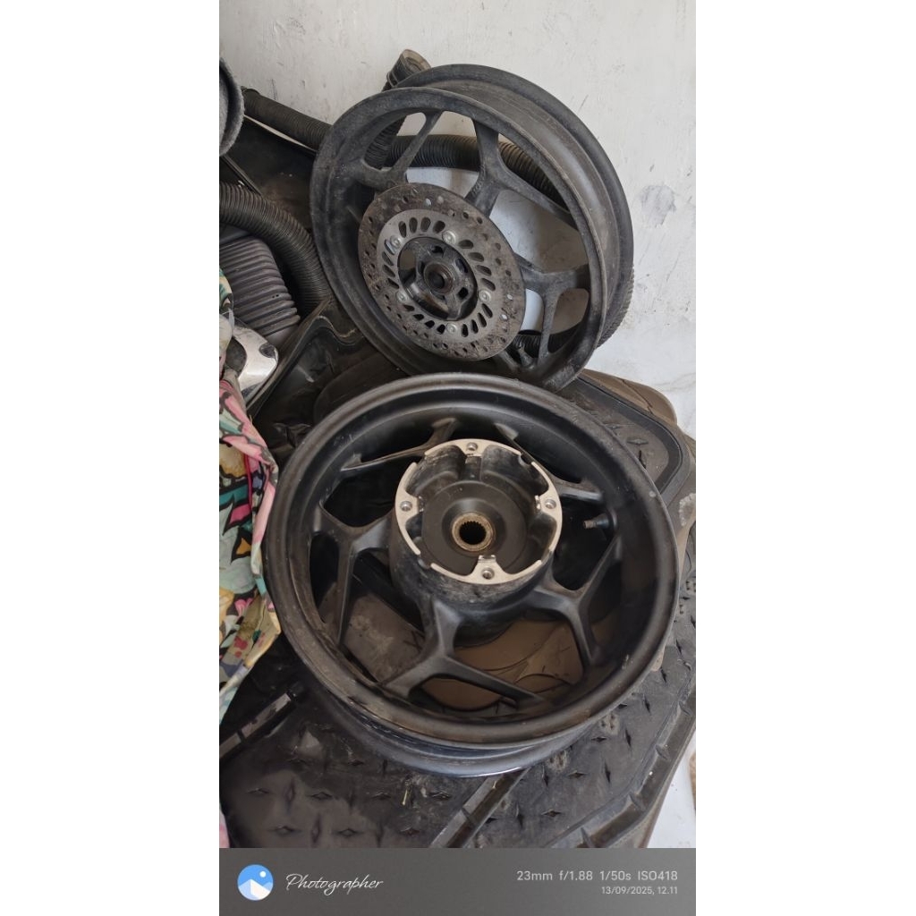 velg pcx 160 original honda