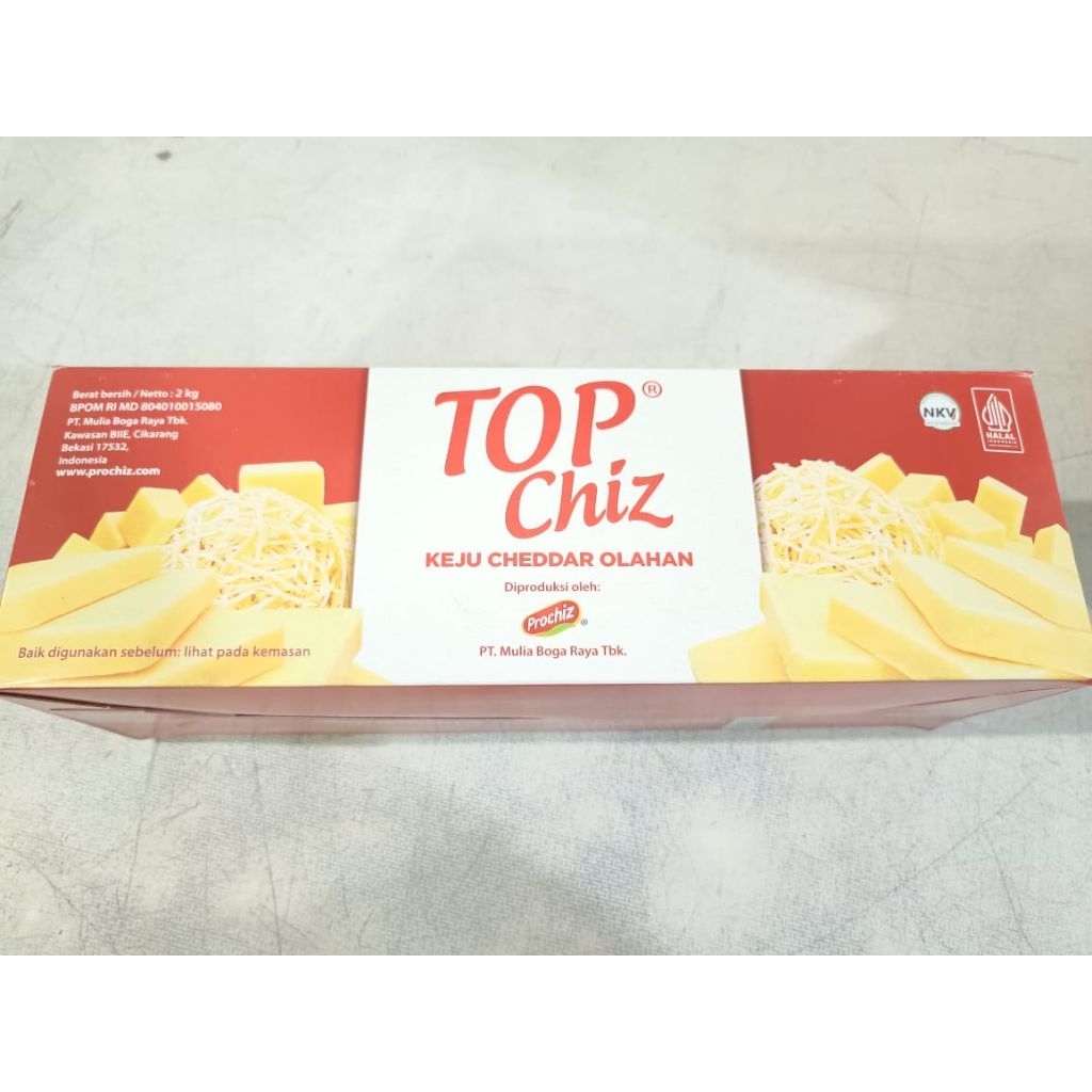 Keju batang Topchiz cheddar 2kg