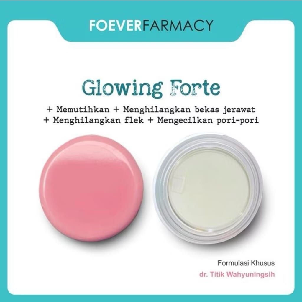 NIGHT CREAM GLOWING FORTE FARMACY//CREAM MALAM GLOWING FORTE