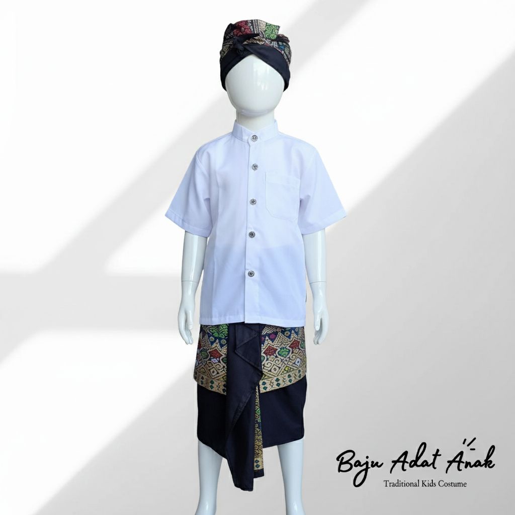 STELAN SETELAN BAJU ADAT BALI ANAK | STELAN SAFARI ADAT BALI ANAK LAKI-LAKI