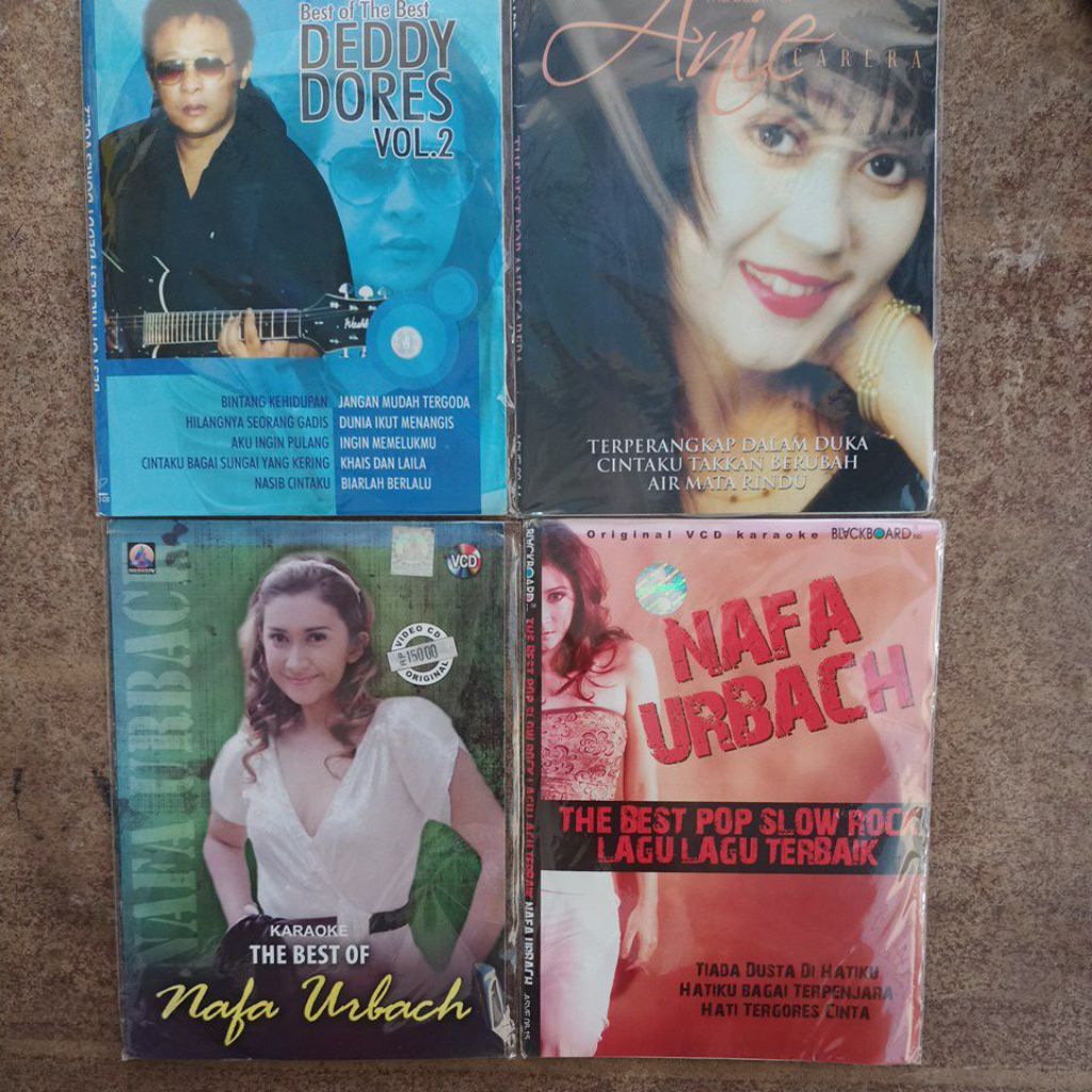 Vcd Original Deddy Dores,Anie Carera,Nafa Urbach