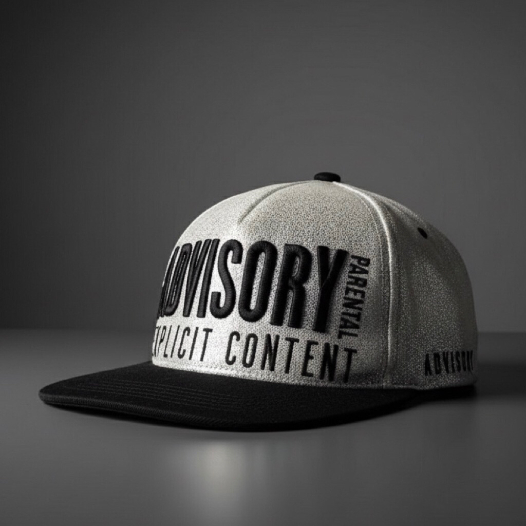 Topi Snapback PARENTAL ADVISORY Explicit Cap Original Second Preloved