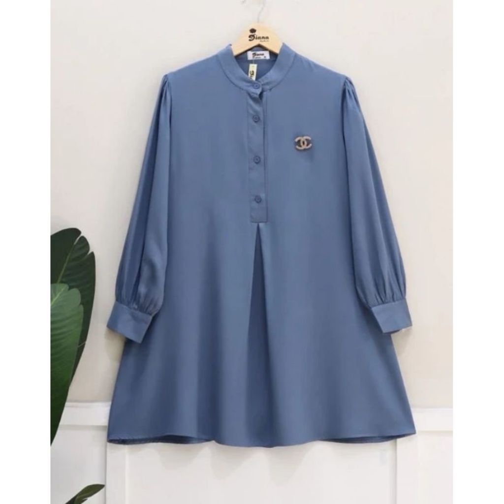 NAURA BLOUSE ATASAN WANITA BAHAN TOYOBO PREMIUM KEMEJA WANITA_