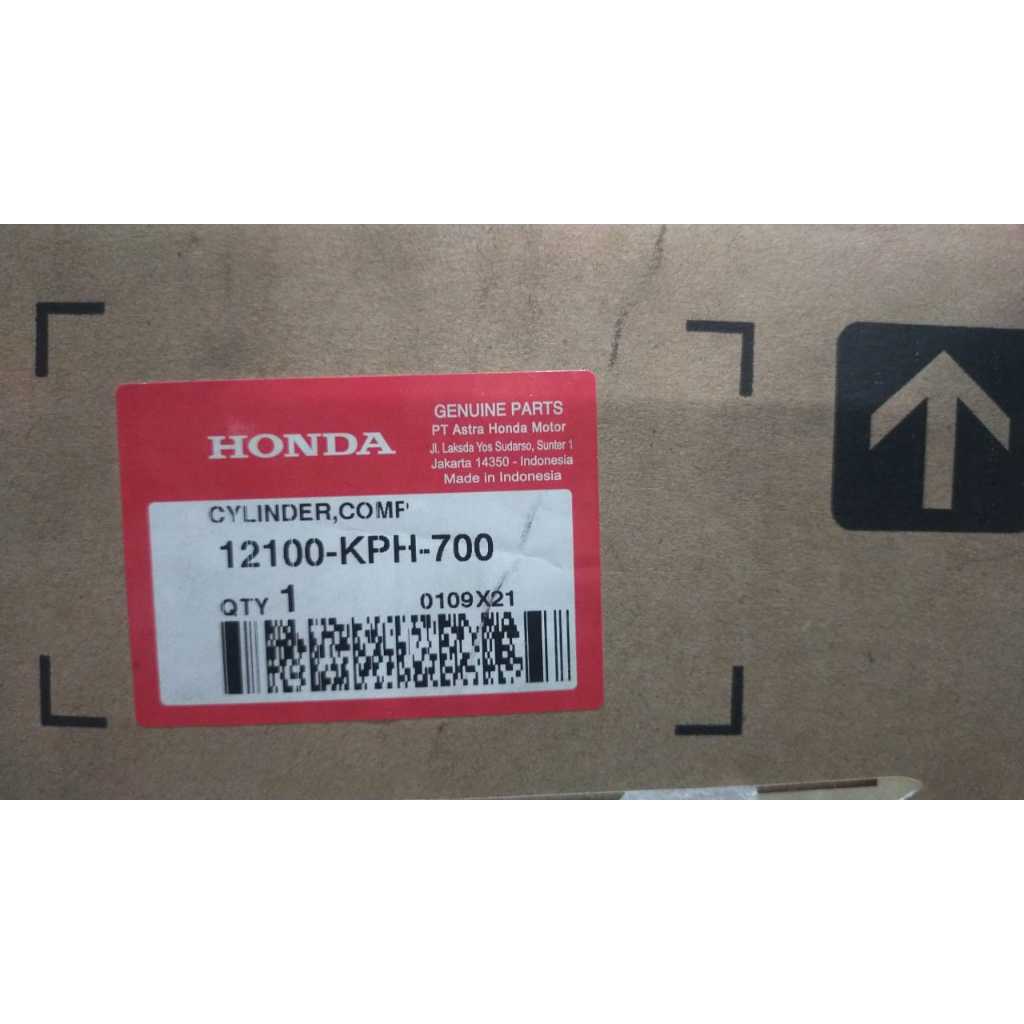 BLOK SEHER SUPRA X 125 FI CYLINDER COMP 12100KPH700