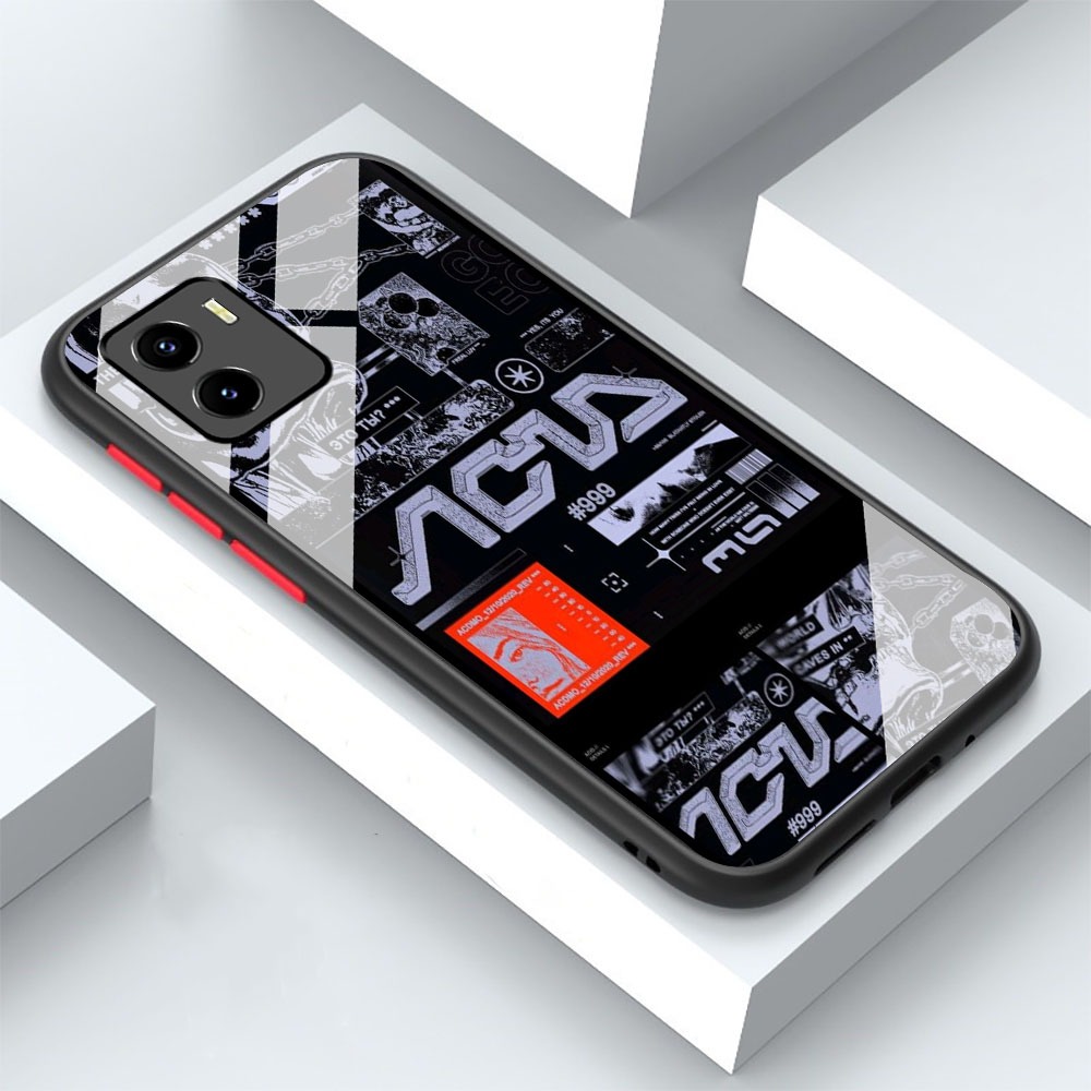 [ KK05 ] Softcase Glass Kaca Kilau Untuk HP XIAOMI MI 10T 5G / MI 10T PRO 5G - XIAOMI MI 10T 5G / MI