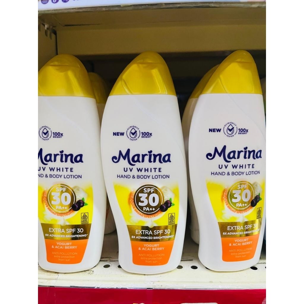 handbody Marina UV white spf30 185ml