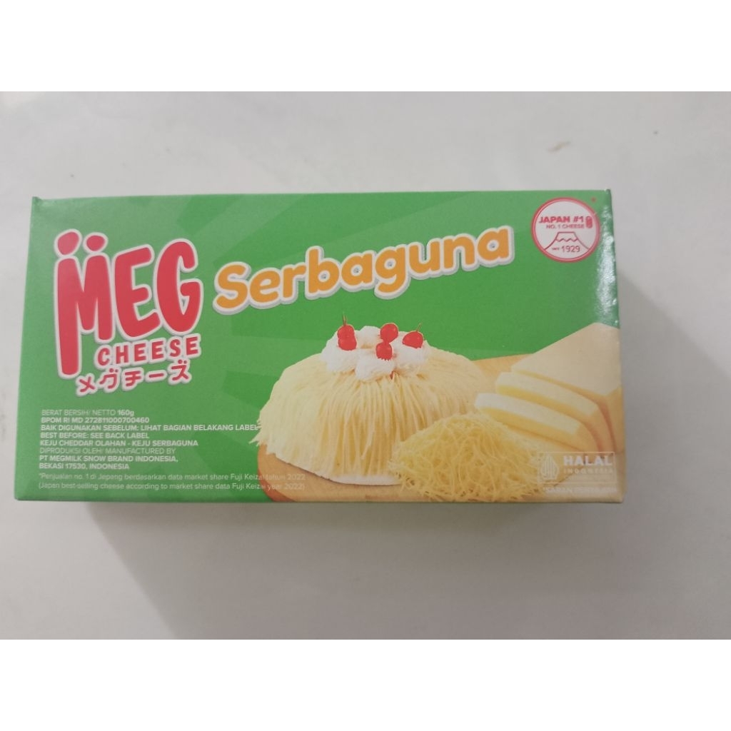 keju cheddar meg 160gr