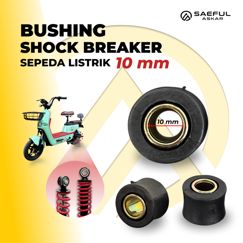 Bos Bosh Bushing Arm Karet Bushing Shock Breaker Sepeda Listrik Universal