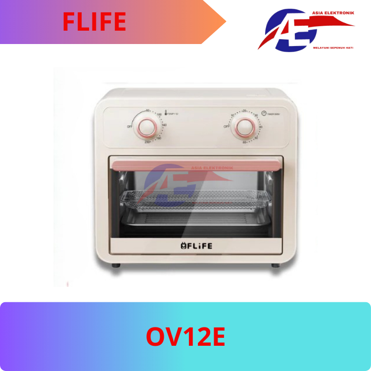 Oven Flife OV12E | Oven + Air Fryer | 12L | Air OVEN