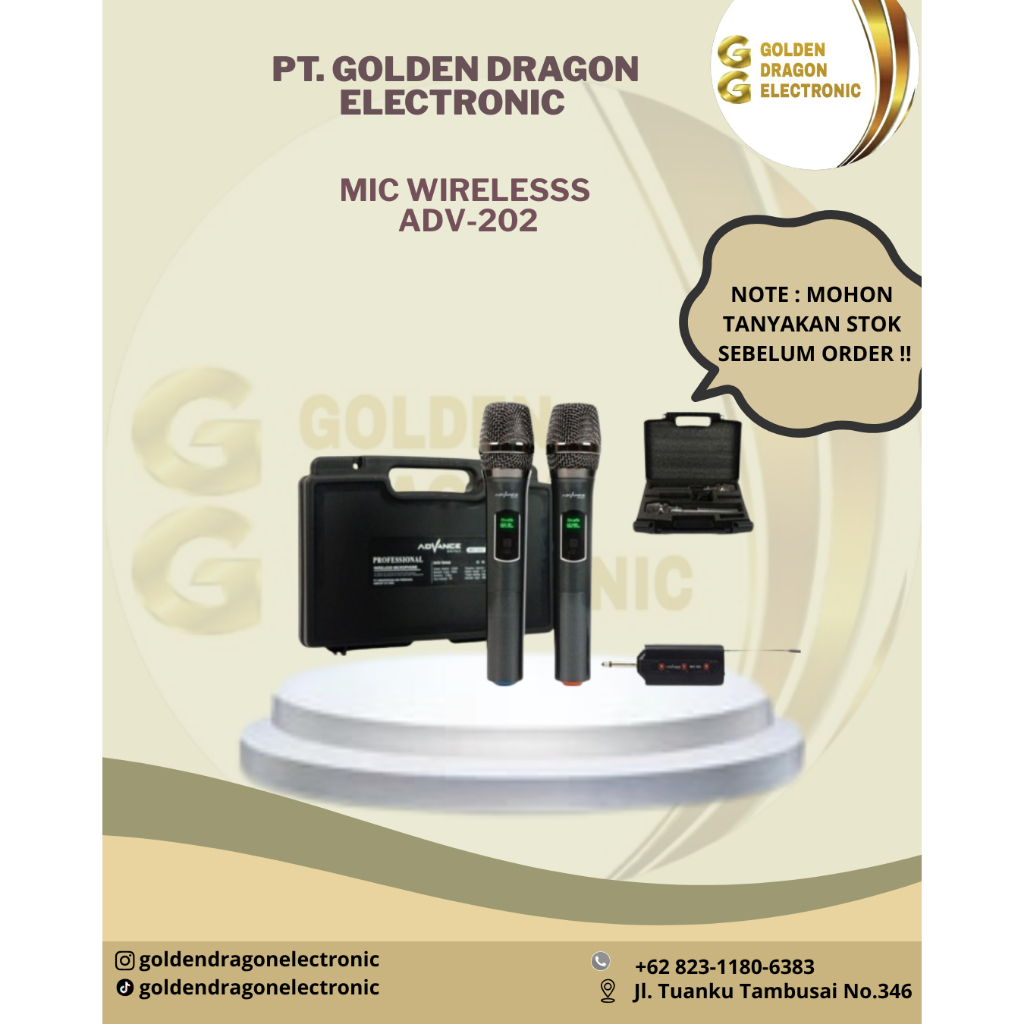 MIC WIRELESS ADVANCE - 202