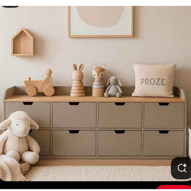 box mainan anak kayu solid, rak mainan anak, meja penyimpanan mainan anak dll