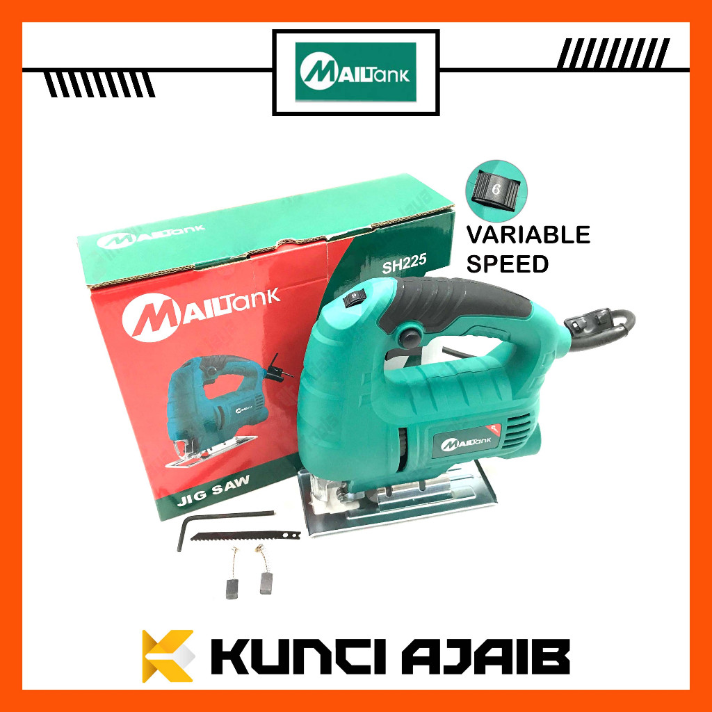 MAILTANK SH225 Mesin Jigsaw Variable Speed Gergaji Potong Kayu