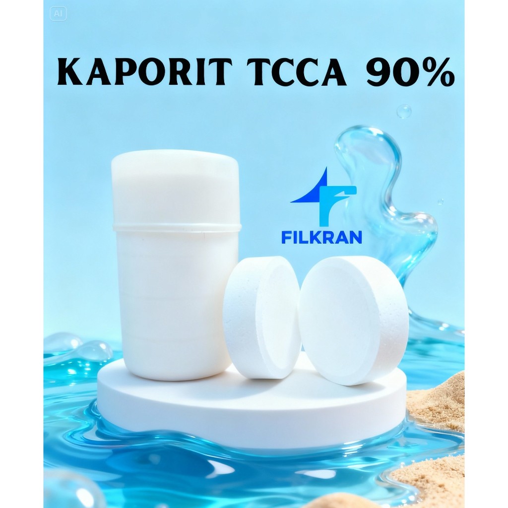 Kaporit Tablet Besar / Klorin Tablet / TCCA Tablet 90%