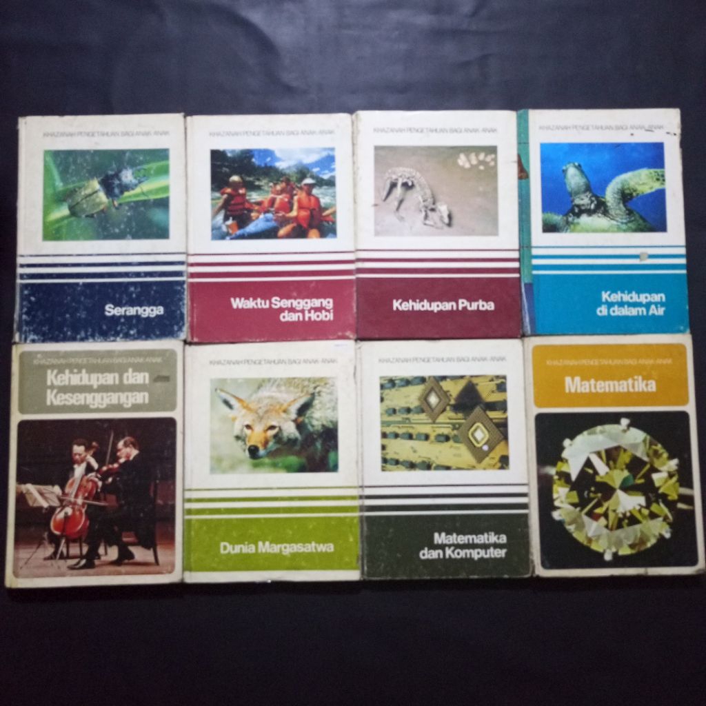 BUKU KHAZANAH PENGETAHUAN BAGI ANAK-ANAK || KUMPULAN PUSTAKA TIME-LIFE KHAZANAH BERBAGAI TEMA || BUK