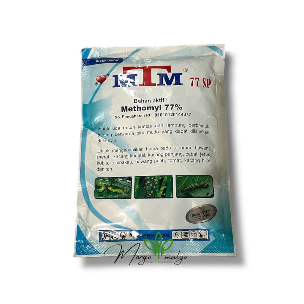 Insektisida MTM 77SP Methomyl 77% Kemasan 100gr