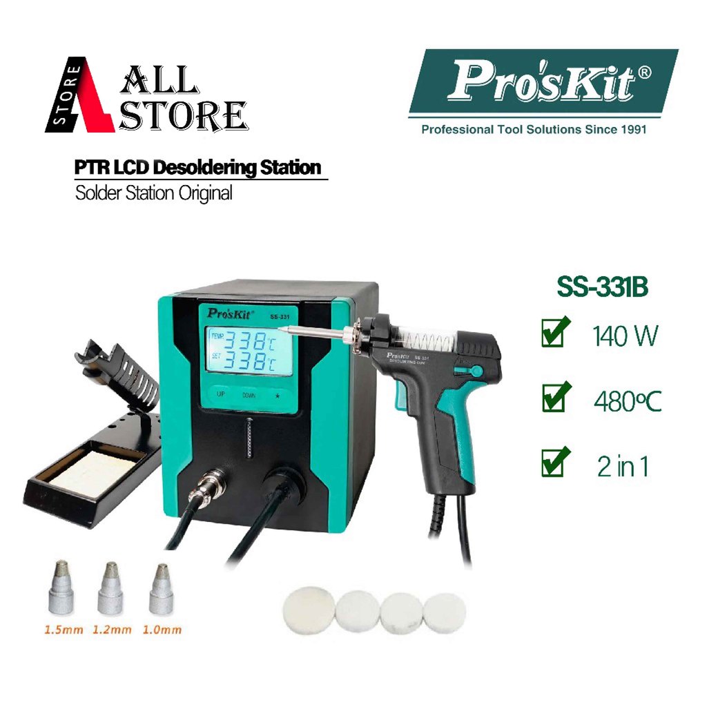 SOLDER STATION PROSKIT SS 331B ORIGNAL