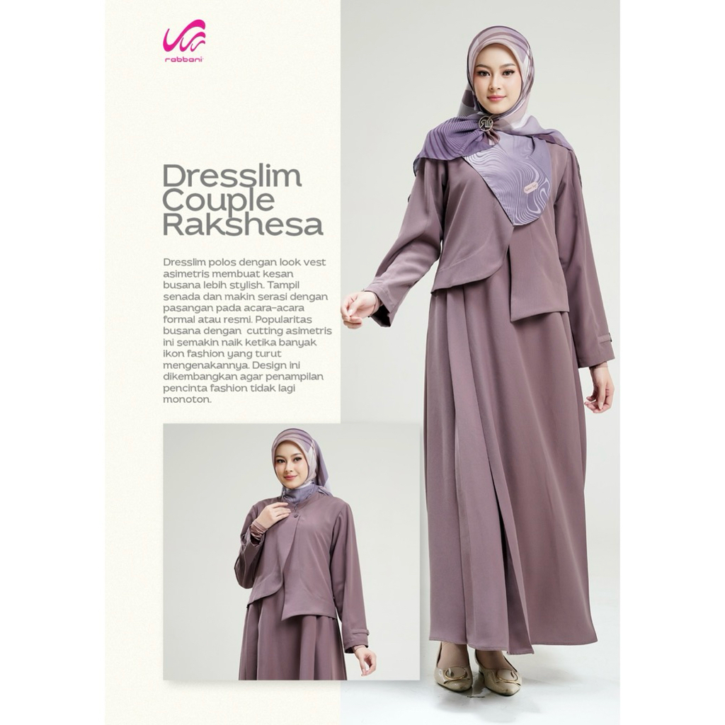 Rabbani - gamis / dresslim couple sarimbit DRESSLIM COUPLE RAKSHESA