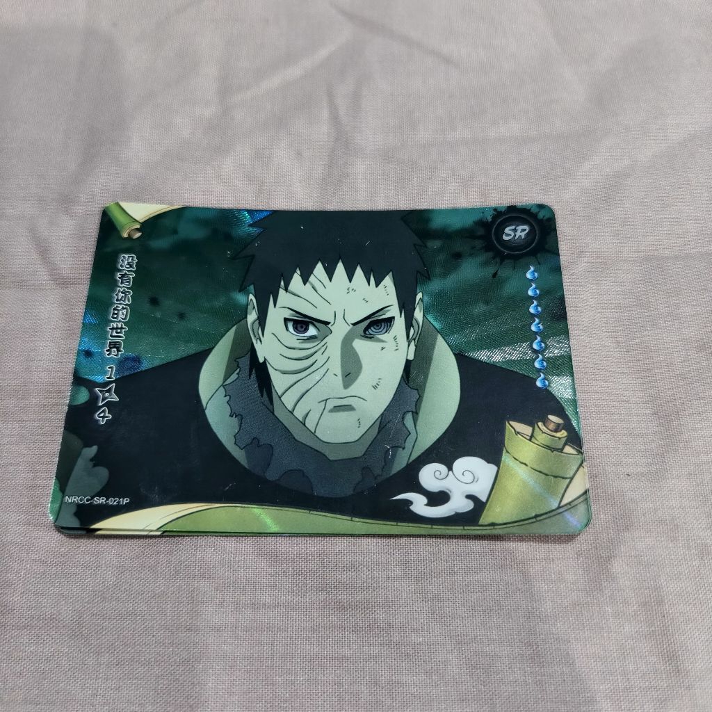 Kartu Naruto Shippuden NRCC SR 022P Obito Akatsuki