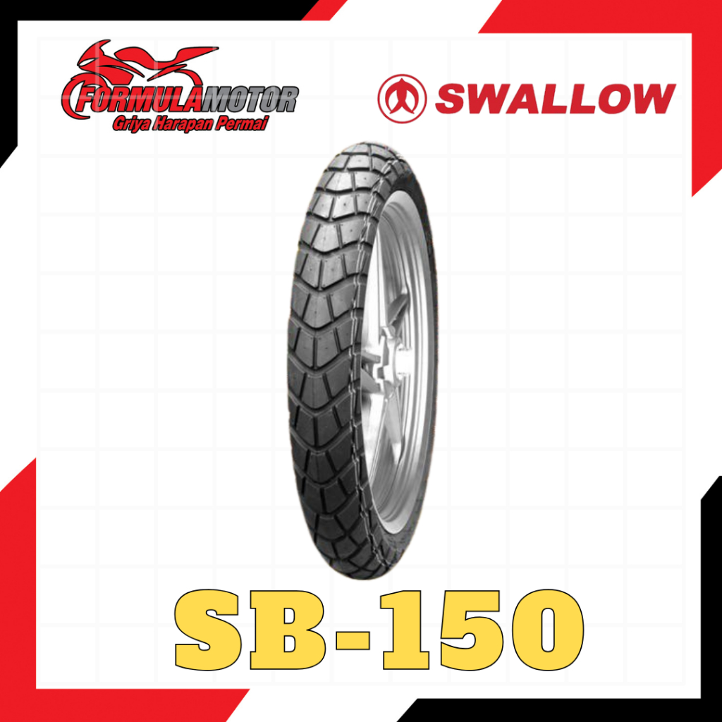 Swallow SB-150 Ring 17 Tubeless All Size Ban Motor Tubles SB150 (100/80-17, 110/80-17, 130/80-17, 13