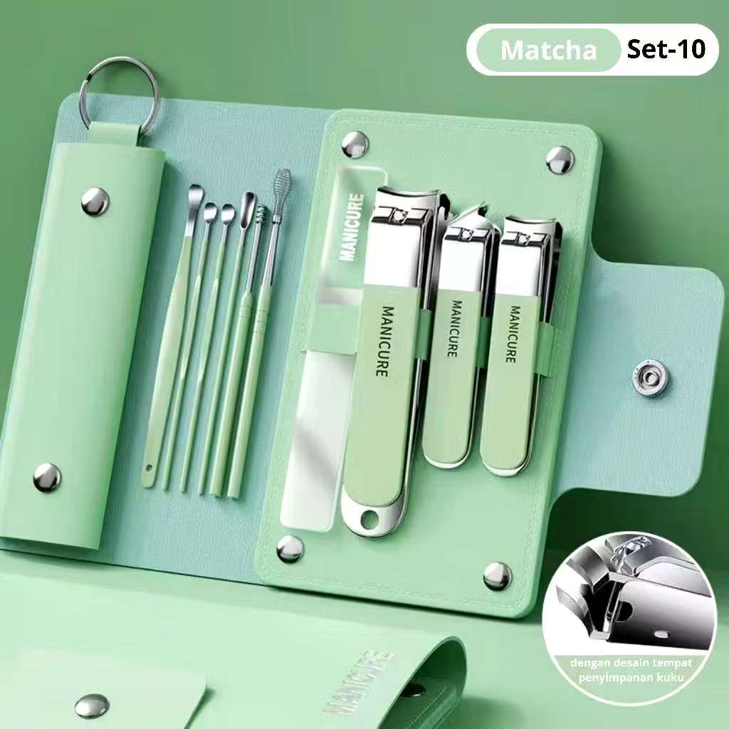 Kit Pisau Kuku Triple Fold, Pisau Kuku Jerman, Pisau Kuku Tingkat Tinggi, Box Hadiah Bisnis untuk Ha