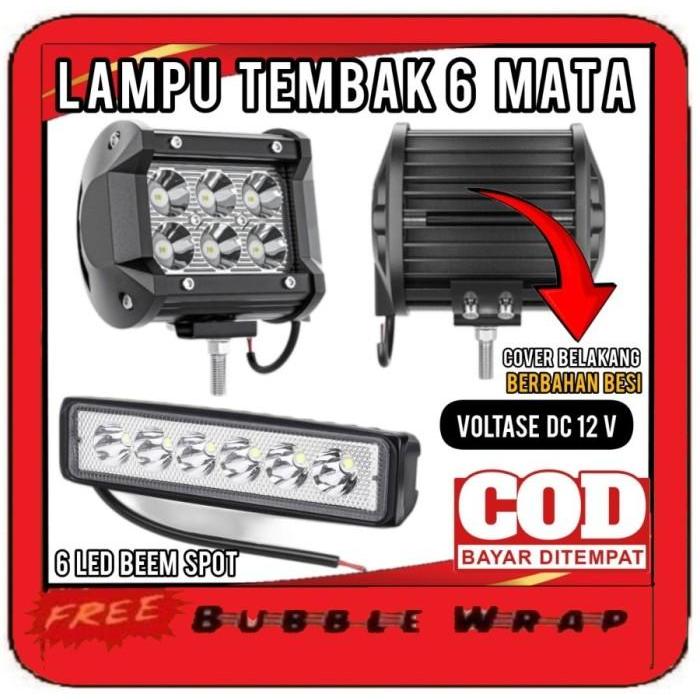 Lampu led 6 titik Variasi u/ motor rx king vixion byson gl tiger