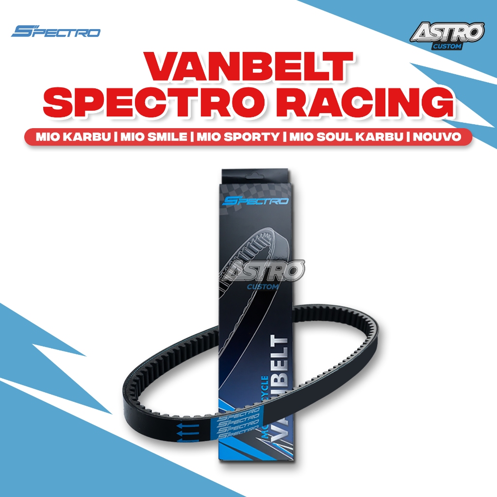Vanbelt Spectro Mio Karbu Sporty Smile Fino Nuovo Soul 5TL Xride Soul GT 125 Xride VBelt CVT Racing