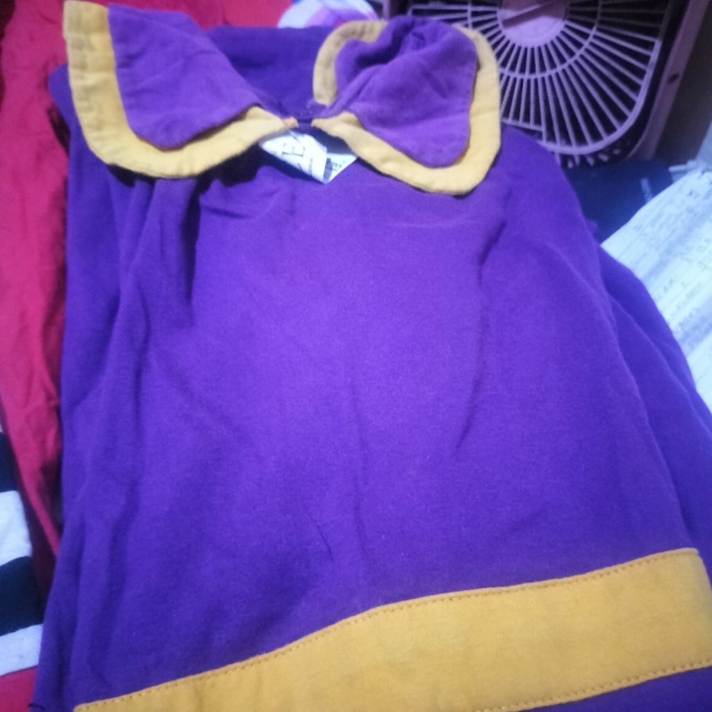 gamis ungu (kode DK)