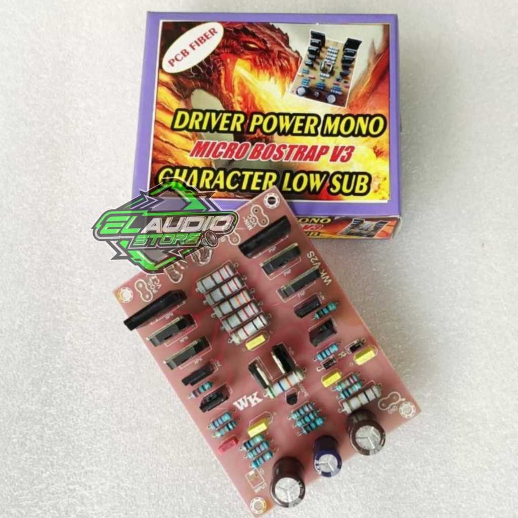 Kit Driver Power Amplifier MCRD V3 Fiber FR4 Low Sub Original