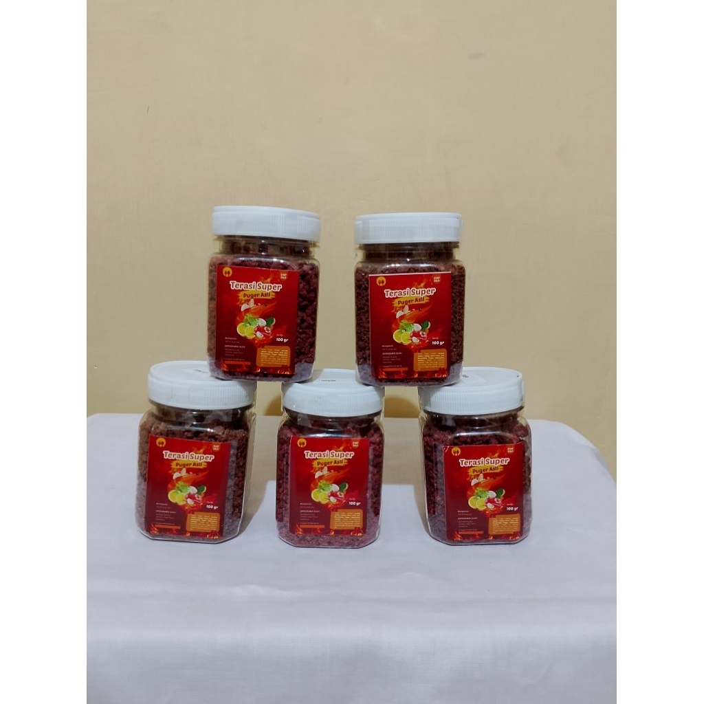 Terasi siap saji 100 gram asli Puger Jember