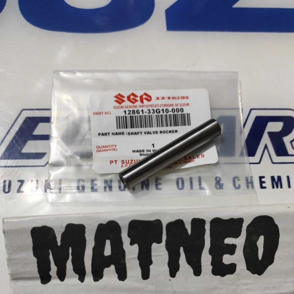 Pen Platuk Klep SHOGUN 125 SP SPIN SKYWAVE HAYATE Shaft Valve Rocker ORI SGP 12861-33G10-000