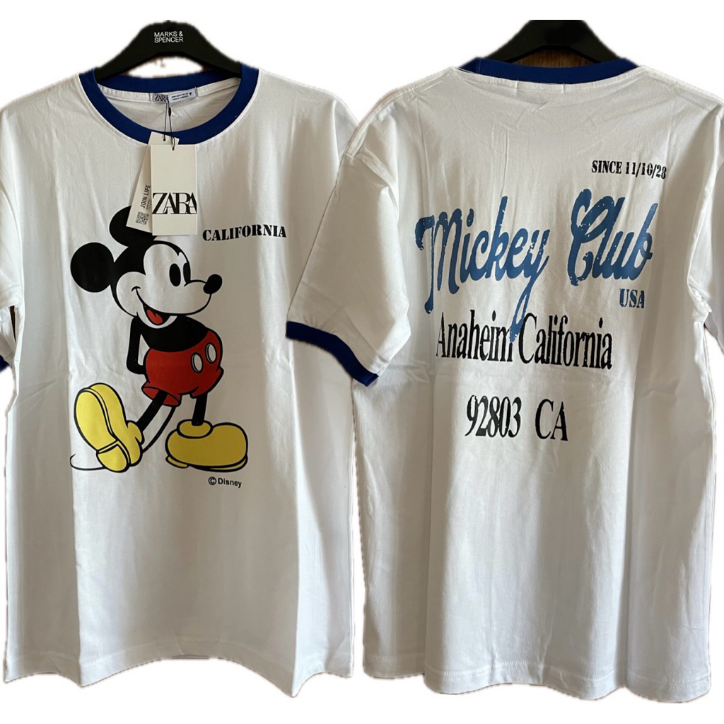 Z4RA MICKEY MOUSE OVERSIZE T-SHIRT | 100% Katun Combed | Kaos laki laki perempuan unisex
