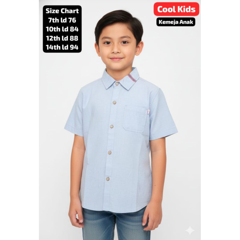 Kemeja Koko Anak Cool Kids