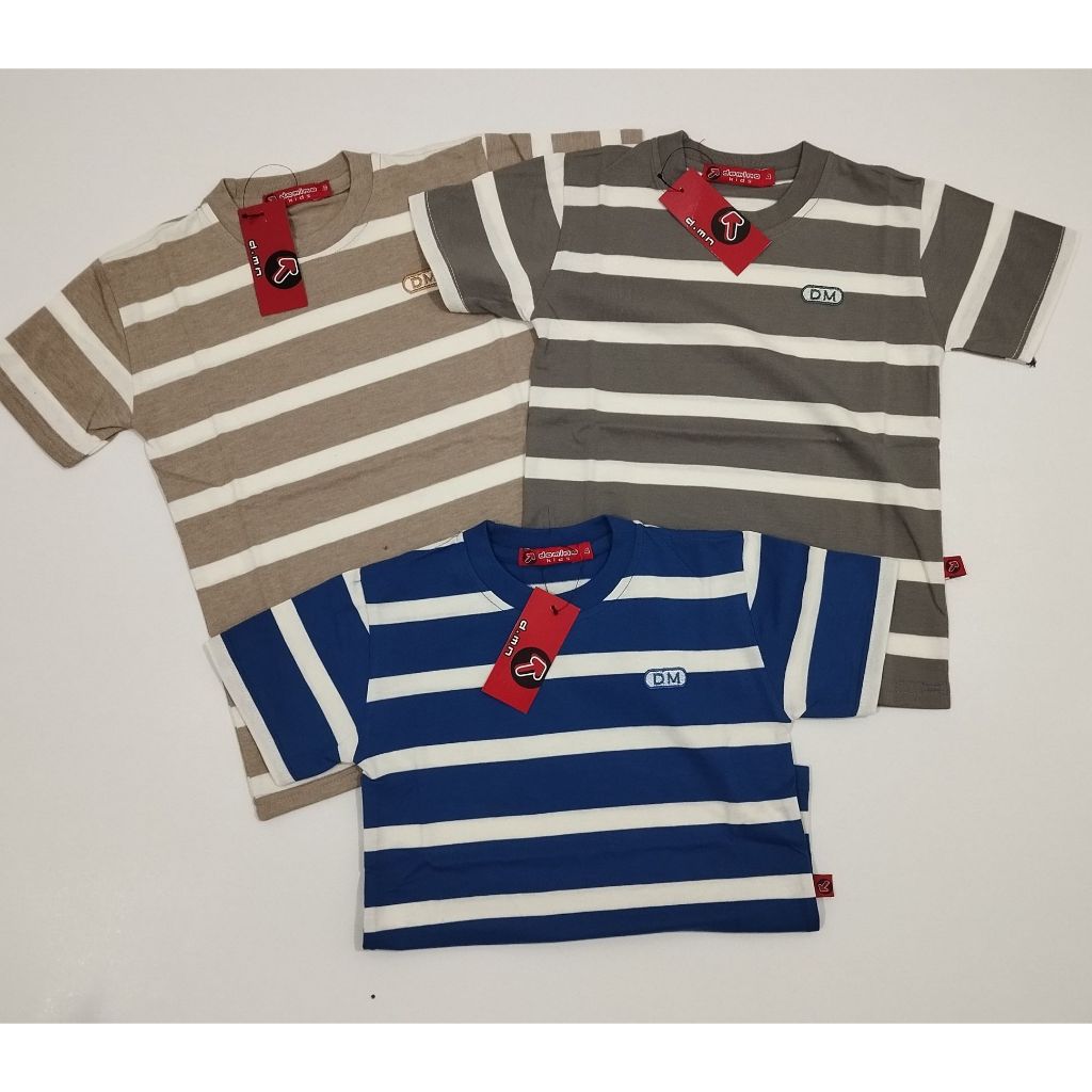KAOS SALUR ANAK DOMINO/ BAJU ANAK/ KAOS ANAK DOMINO KIDS/ IVAN KIDS