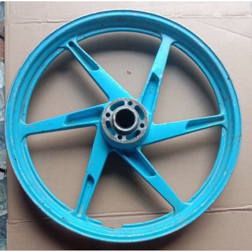Velg Depan Suzuki Satria 2 tak Hiu Lumba original
