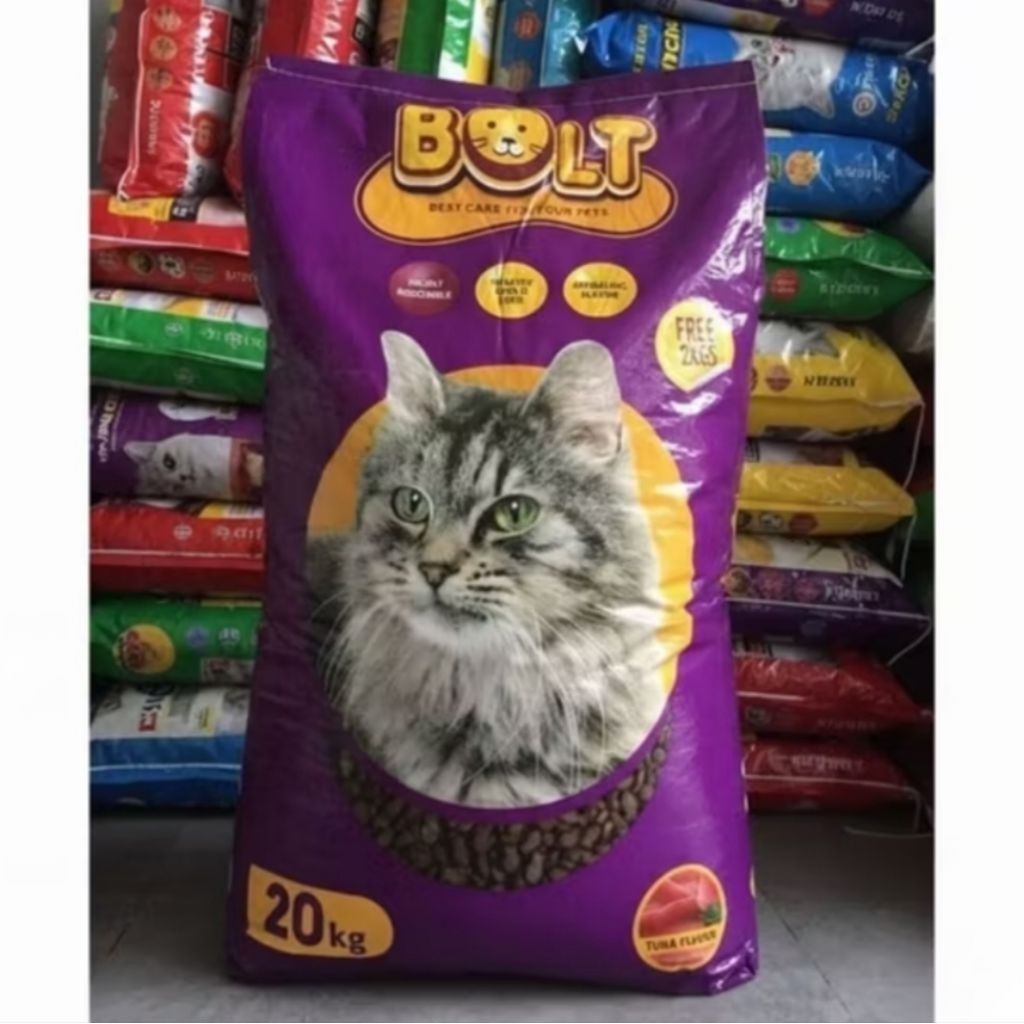 pakan kucing Bolt