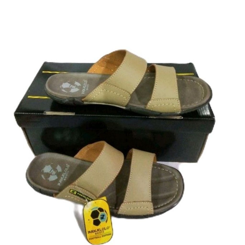SANDAL KULIT PRIA PAKALOLO 2321 DM ORIGINAL