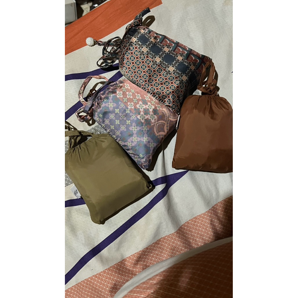 Alif mukena travel 2in1 (preloved)