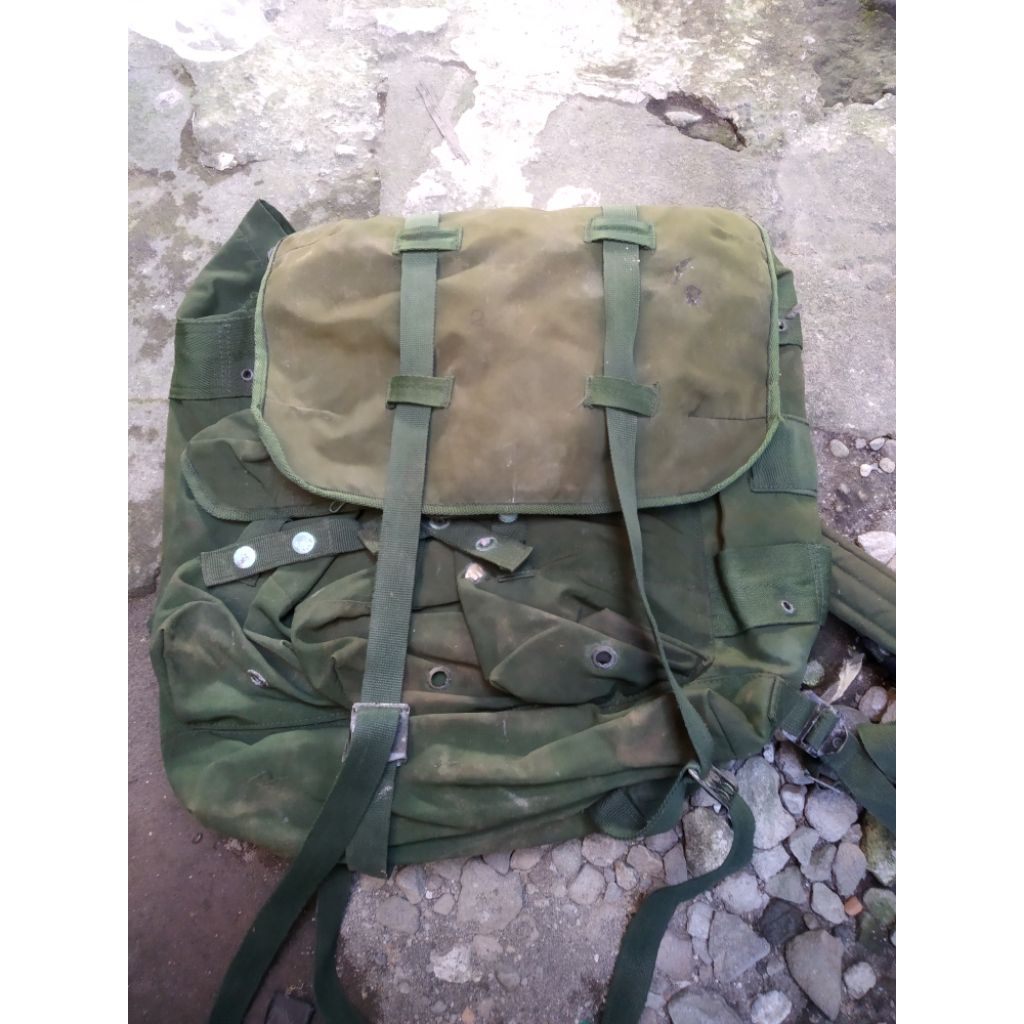 Tas ransel tentara jadul