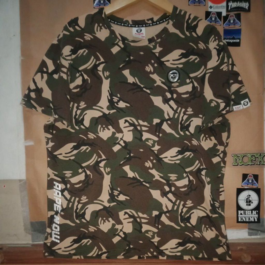 AAPE camo luxury t-shirt size 3xl fit L private collection original