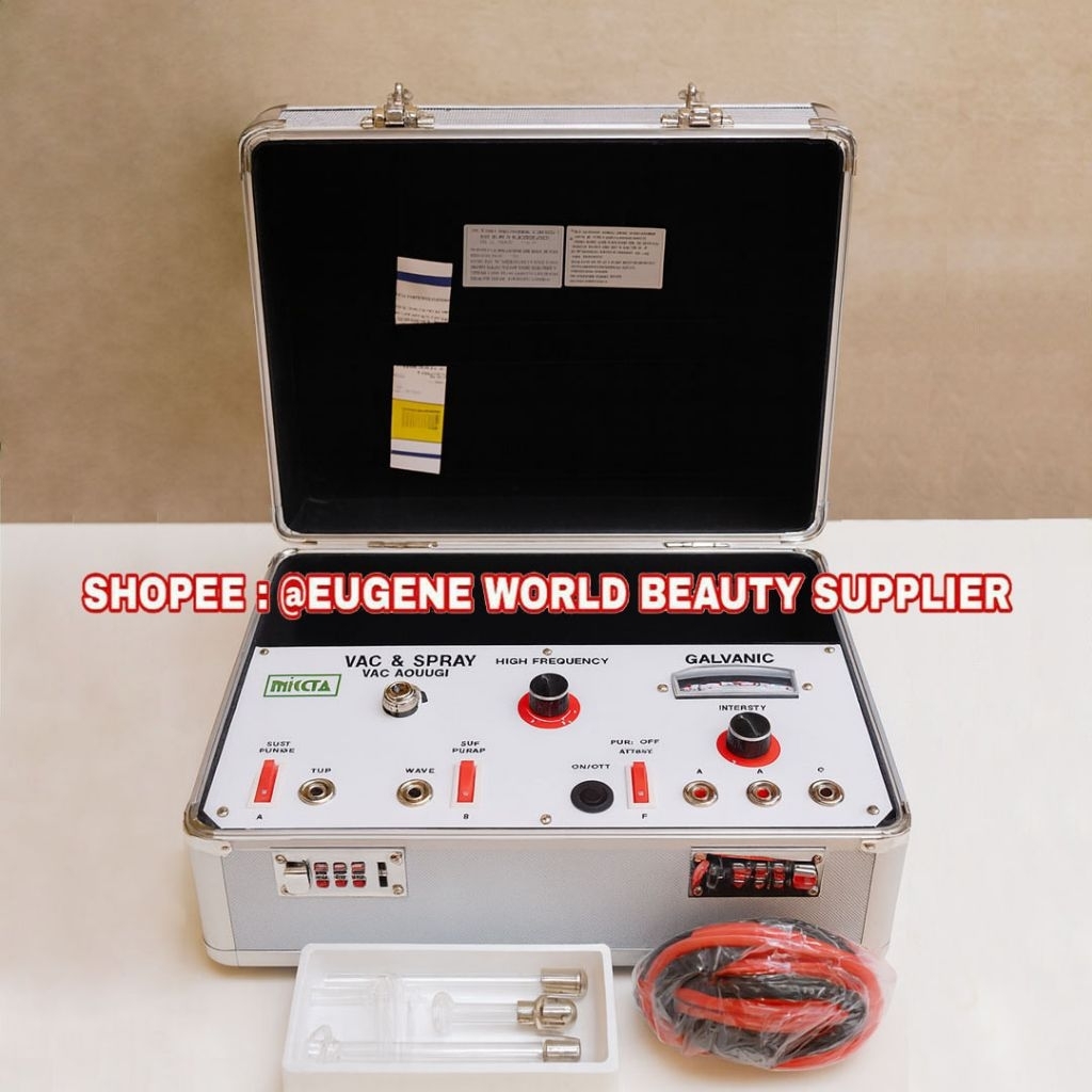 ALAT MESIN FACIAL 4 FUNGSI GALVANIC HIGH FREQUENCY 4 IN 1 M-2023
