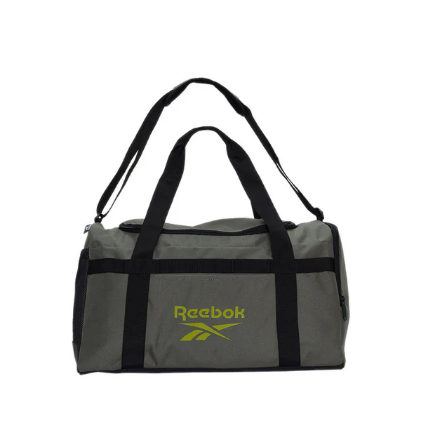 TAS TEAMBAG REEBOK GYM BAG DUFFLE BAG Army Green Original *ADA TALI SELEMPANG