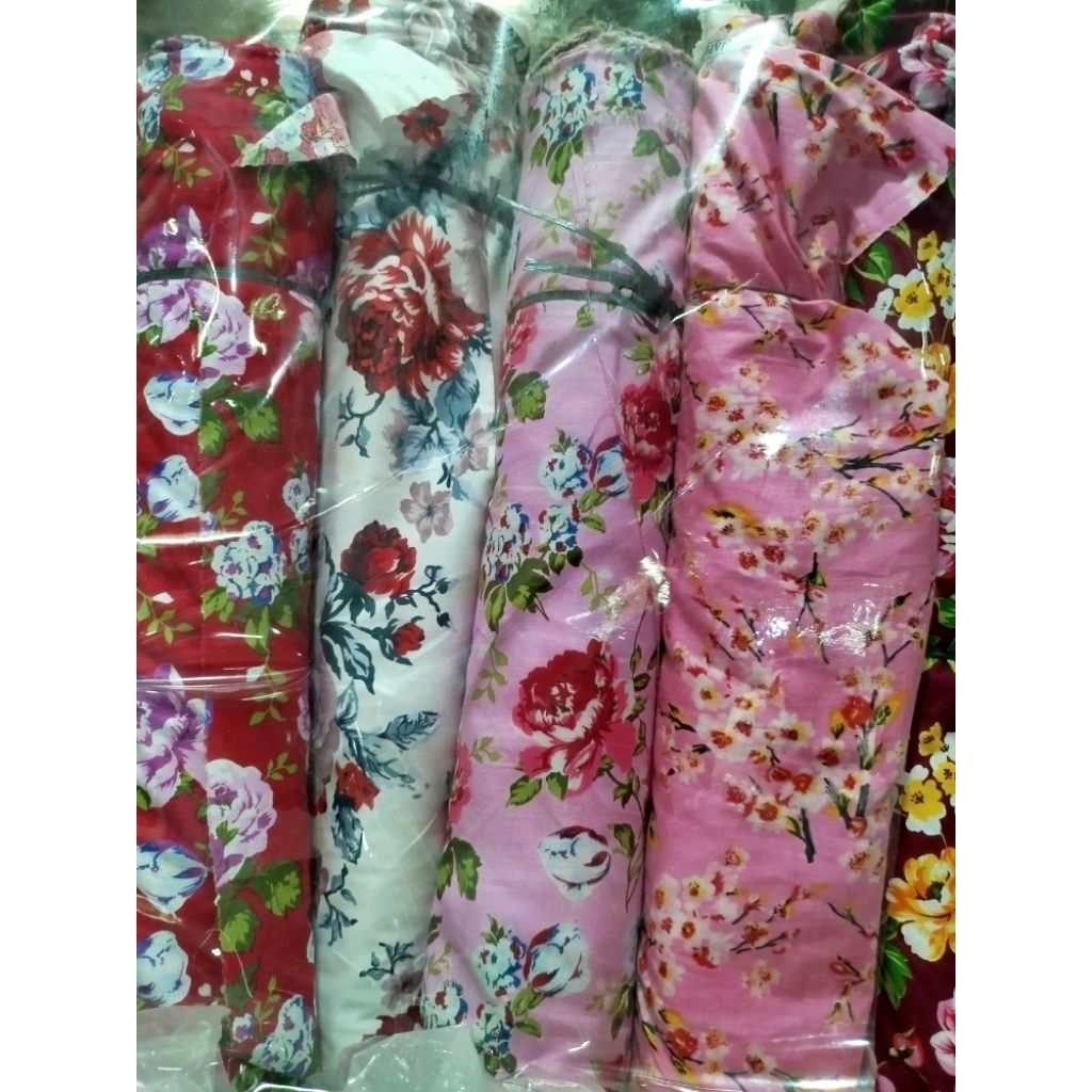 kain katun jepang motif bunga