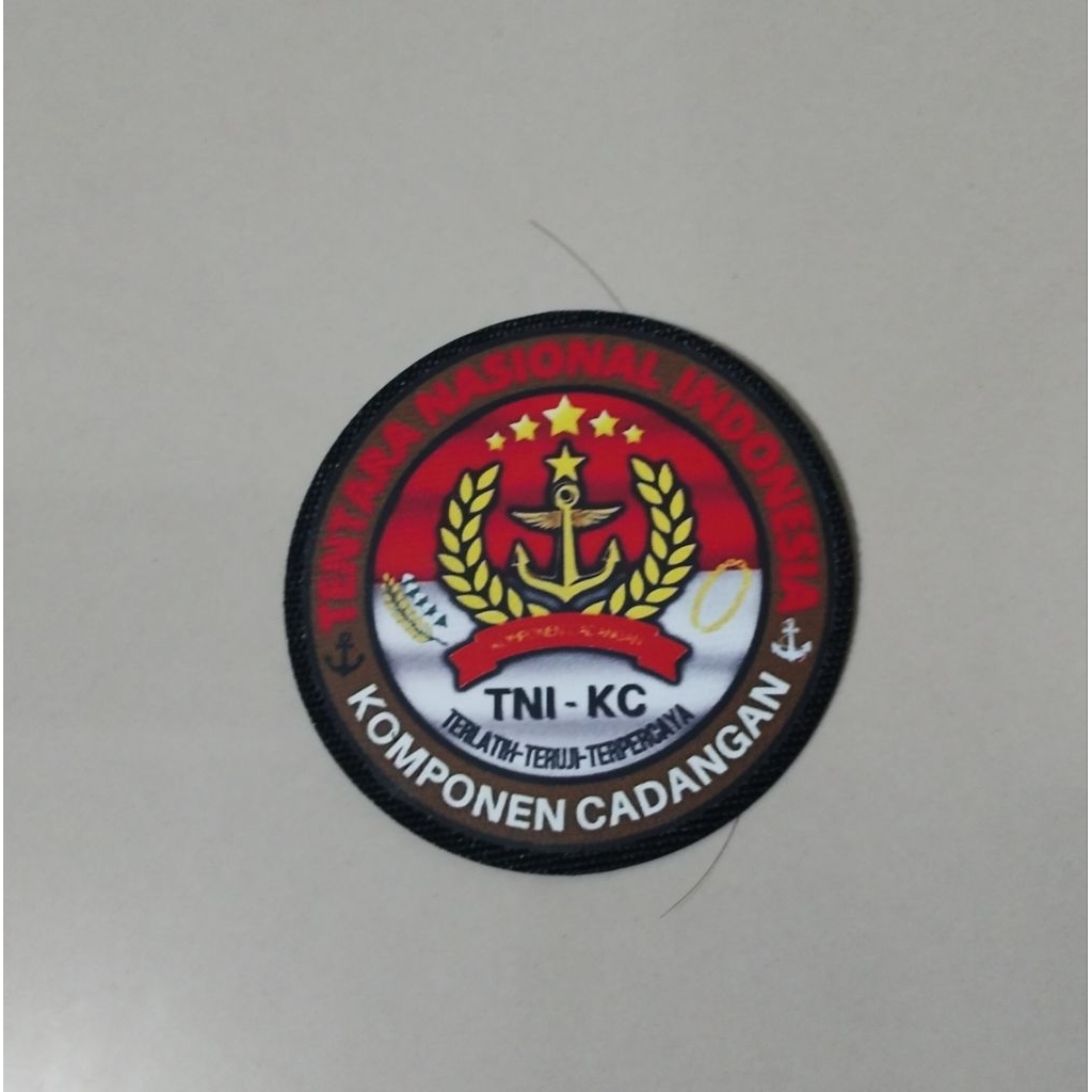 PATCH LASER KOMCAD/PATCH LASER COSTUM LOGO