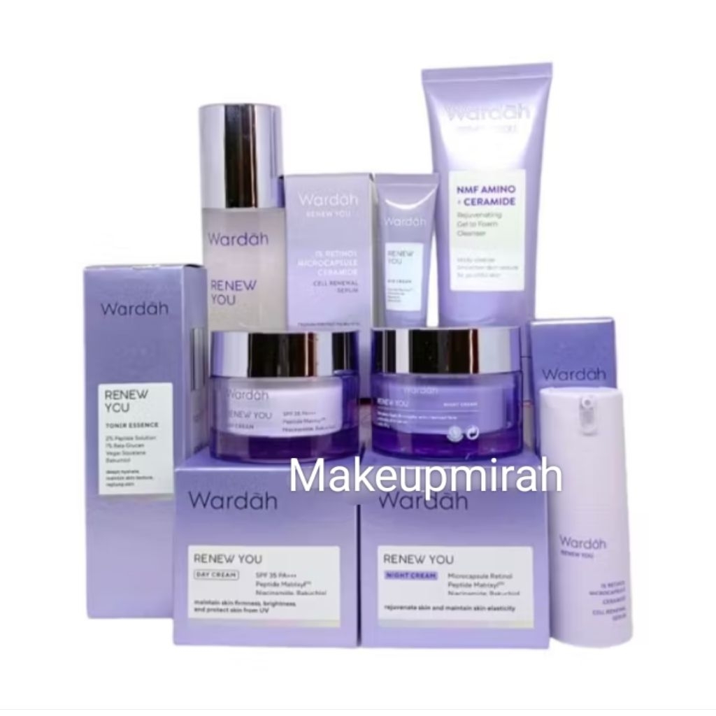 Wardah Paket Renew You Anti Aging Series - Paket Lengkap