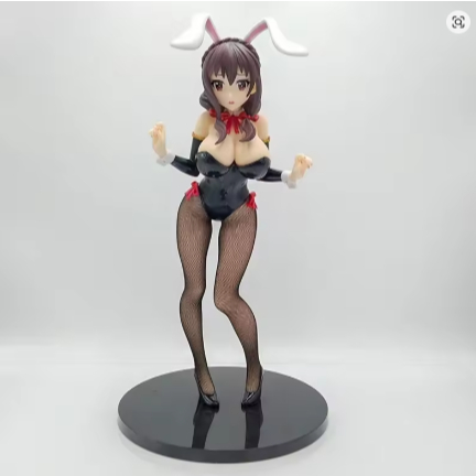 B-STYLE KonoSuba Ford Lalatina Bunny Girl Anime Figure Yunyun/Darkness Action Figure Doll Toys