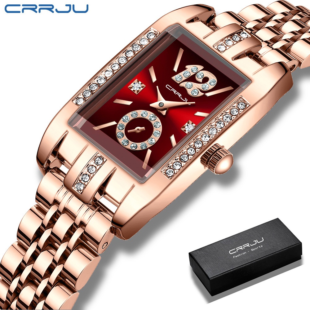 CRRJU Jam Tangan Wanita 5017