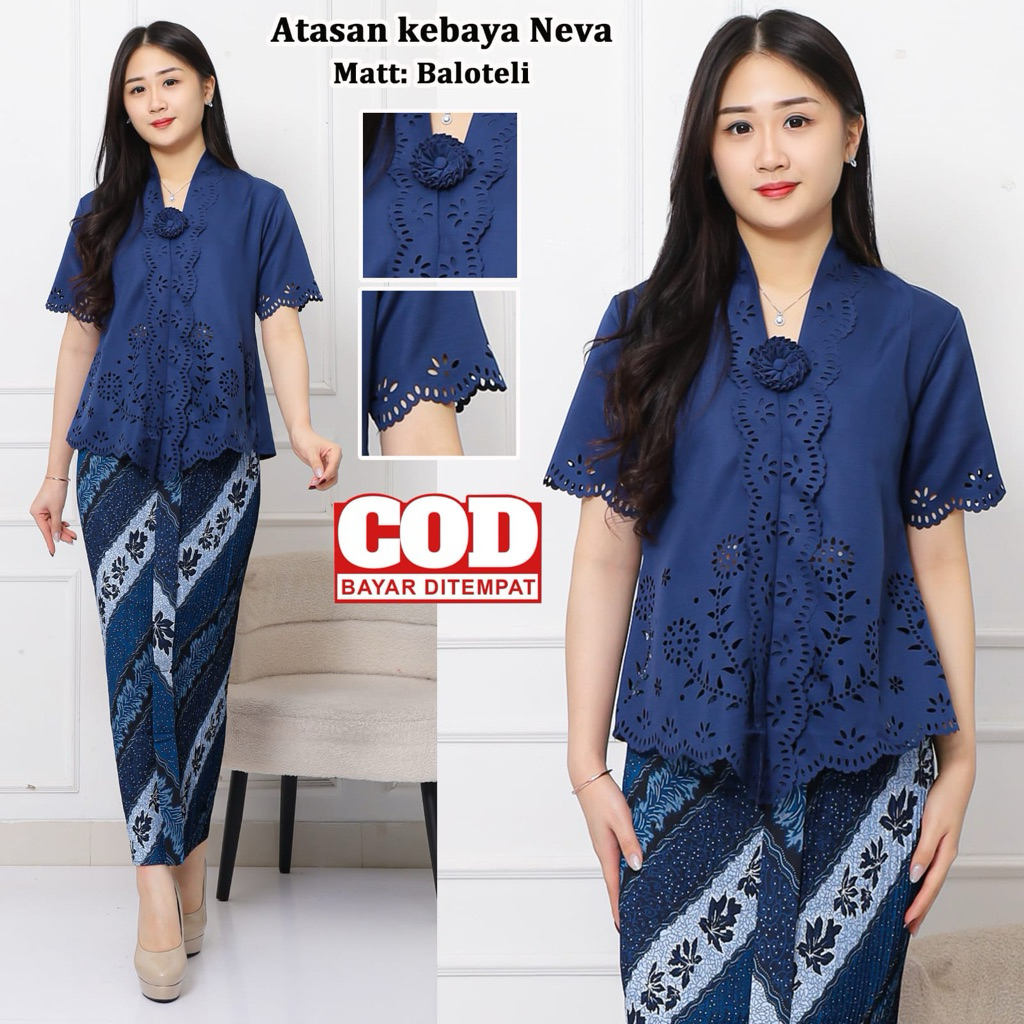 Promo Murah Atasan Kebaya Encim Kebaya Modern Bonus Bros Neva