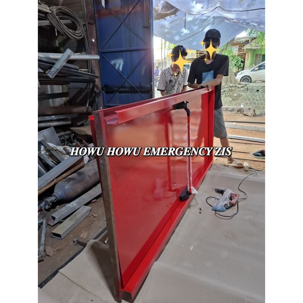 Pintu Emergency/Pintu Darurat/Tangga Darurat/Pintu Exit/Pintu Besi/Fire Single Door