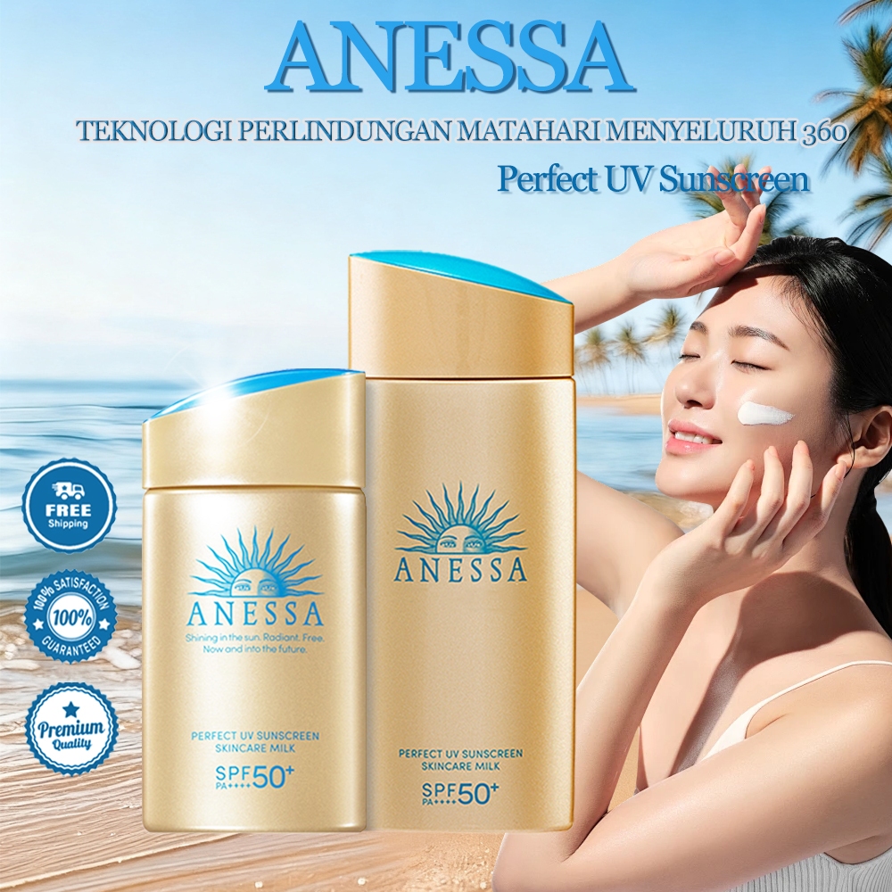 ANESSA Perfect UV Skincare Milk SPF50+ PA++++ – Authentic Skincare | 60ml / 90ml